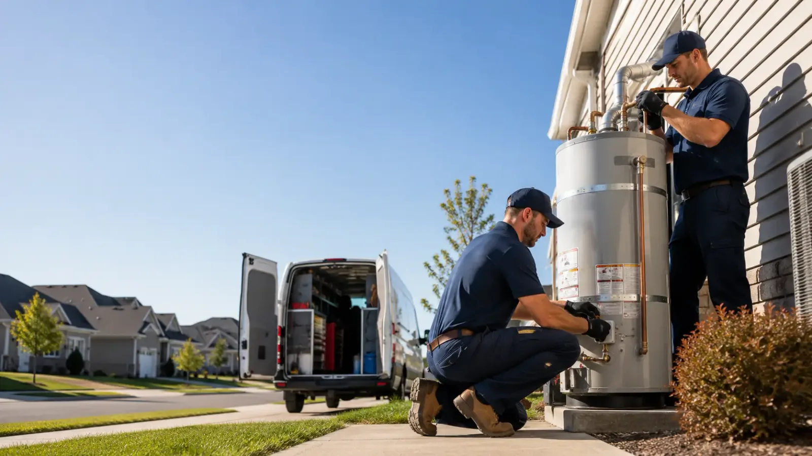 Water Heater Installation in Lamont, OK